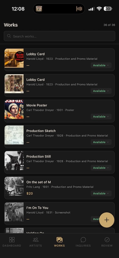 Primatura mobile app